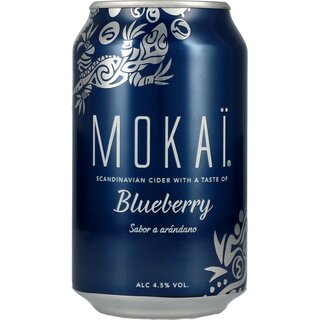 Mokai Blueberry Cider