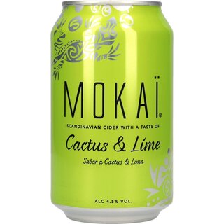 Mokai Cactus Lime Cider